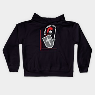 Soldier of The Cross Christian Kids Hoodie